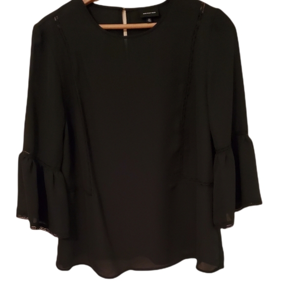 Who What Wear Bell Sleeve and Lace Blouse Size M - Picture 3 of 4